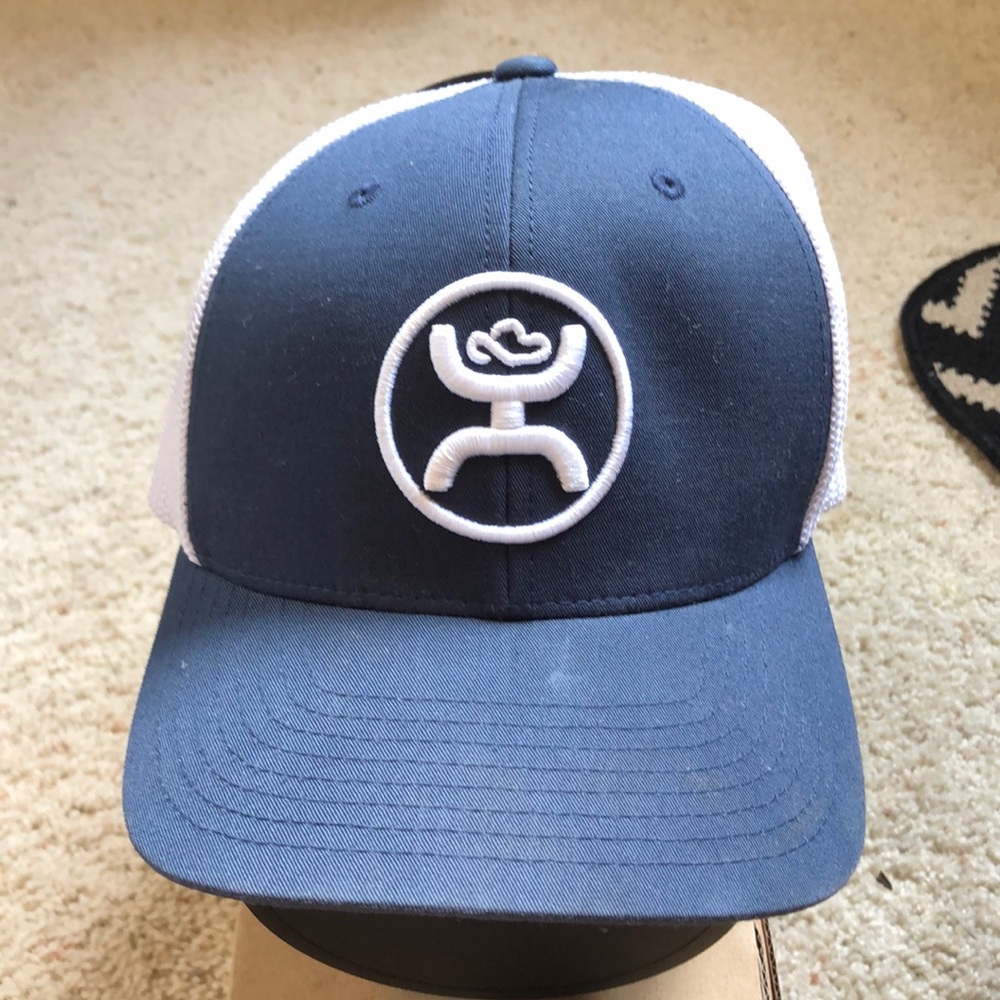 Trucker Hat - Navy Blue & White - Hooey